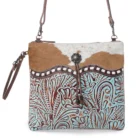 BAG CROSSBODY LBLU D20 LEATHHIDE KMH26300