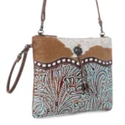 BAG CROSSBODY LBLU D20 LEATHHIDE KMH26300 Side