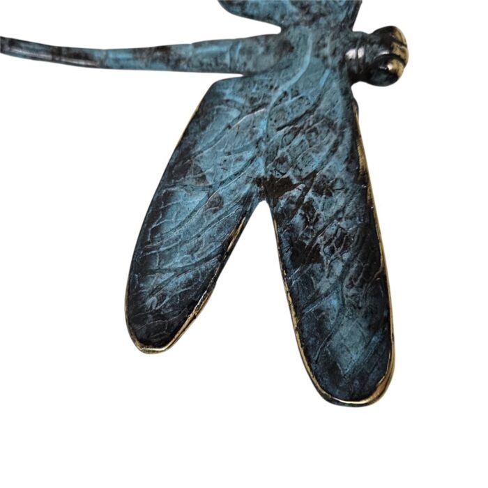 Dragonfly Blue Gold GOL1705 Close Up