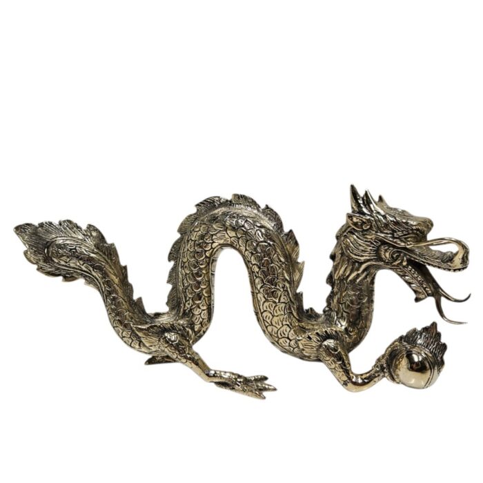 Gold Dragon With Ball GOL0099A Side