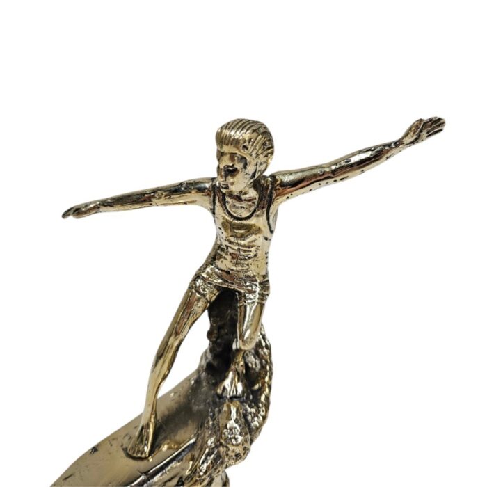 Gold Surfer On Box GOL1019 CLose