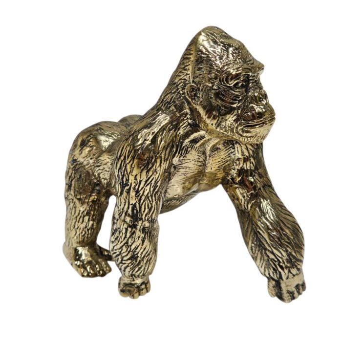 Gorilla Metal Decor GOL1801 Gold Gorilla Metal Decor GOL1801 Gold