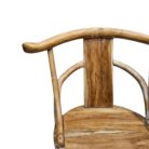 Horseshoe Dining Chair Teak NJA5552 Close