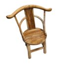 Horseshoe Dining Chair Teak NJA5552 Side Top