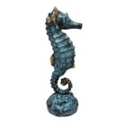 Seahorse Blue And Gold GOL0358 Front
