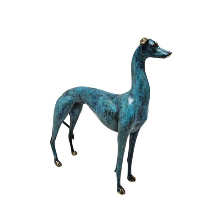 Whippet Standing Dog GOL1008 Side Whippet Standing Dog GOL1008 Side