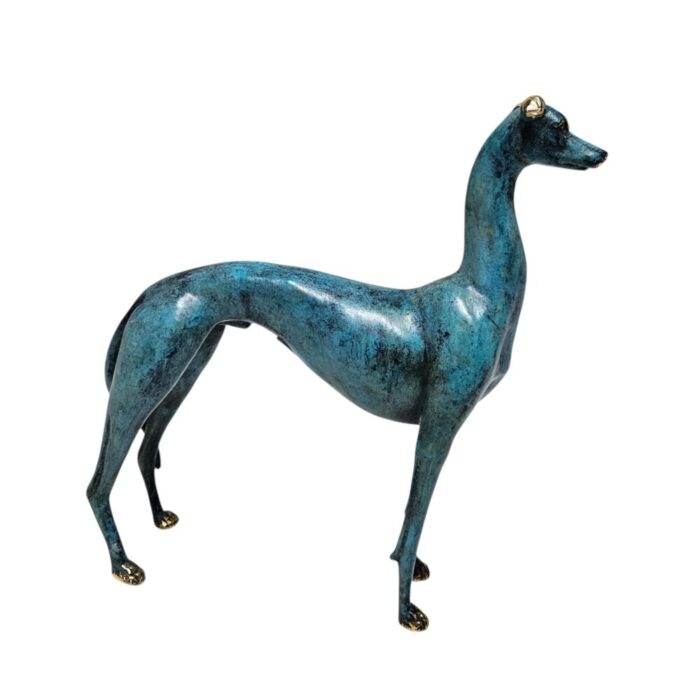 Whippet Standing Dog GOL1008 Side View Whippet Standing Dog GOL1008 Side View